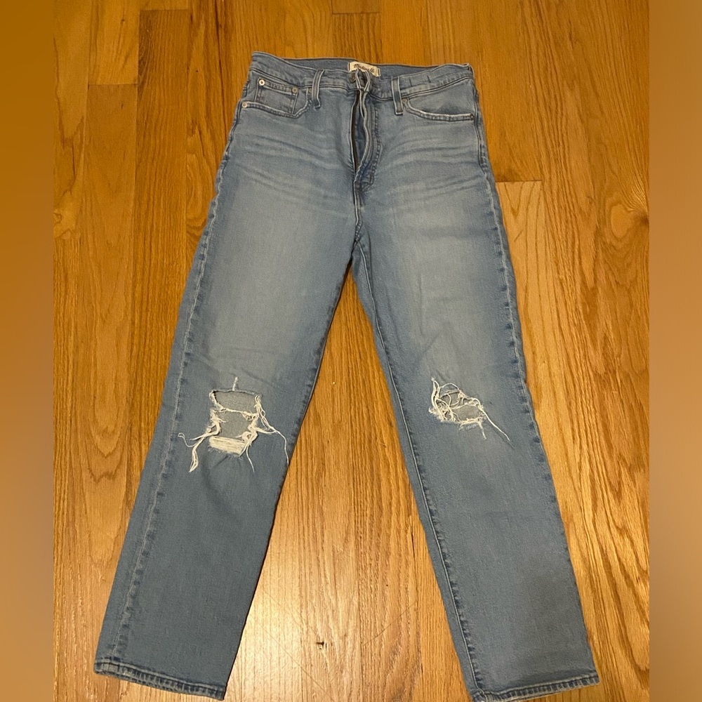 Madewell jeans - the perfect vintage straight jean